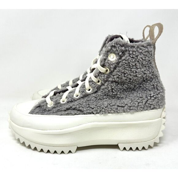 Converse Womens Run Star Hike Platform Shoes Violet One Size 6 - Picture 4 of 5